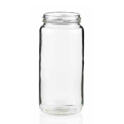 TALL CYLINDER JAR 750ML - Glass jars