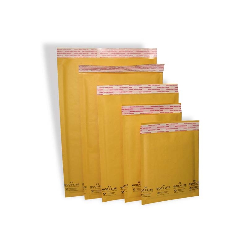 Enveloppes à Bulles ECO Matelassées Rembourrées 11 Formats