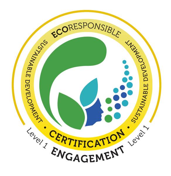 Logo ECORESPONSIBLE certification level1