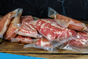 viandes emballés sous-vide