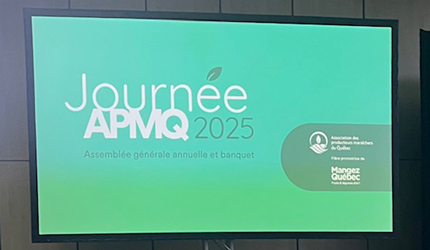 Carrousel était présent lors du banquet annuel de l’APMQ