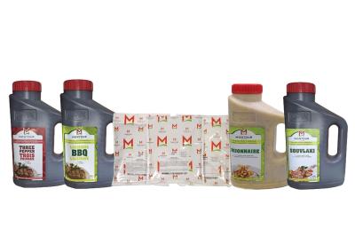 Marinades, dressings, oils