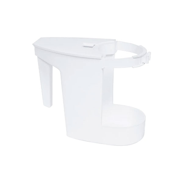 SUPPORT POUR ACCESSOIRE DE CUVETTE BLANC