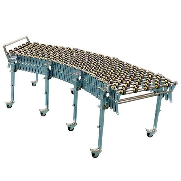 CONVOYEUR FLEXIBLE ET EXTENSIBLE  19"x59" À 177" / HAUTEUR 19" À 31" | CF-01
