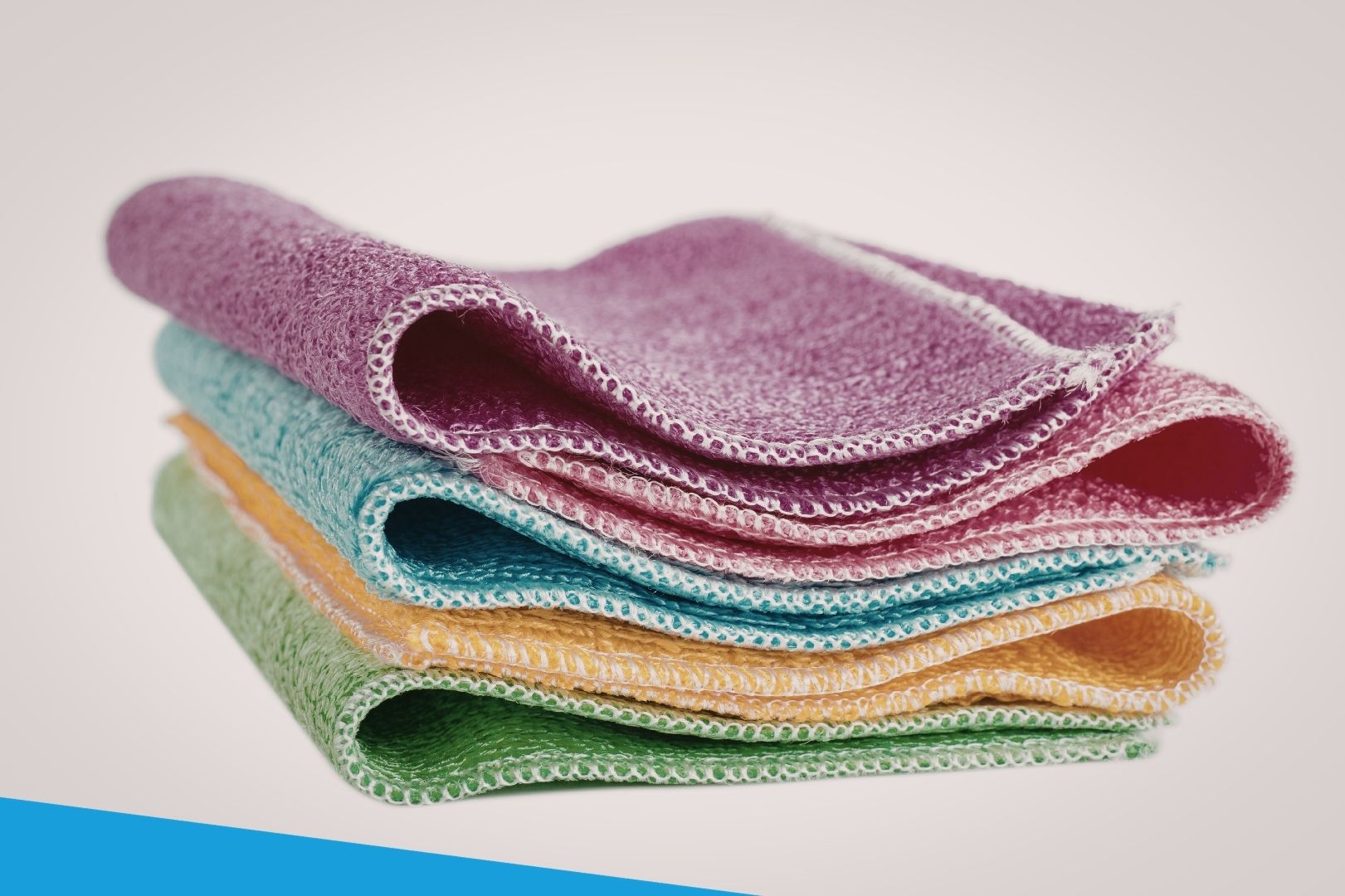 Chiffons microfibres et code couleur